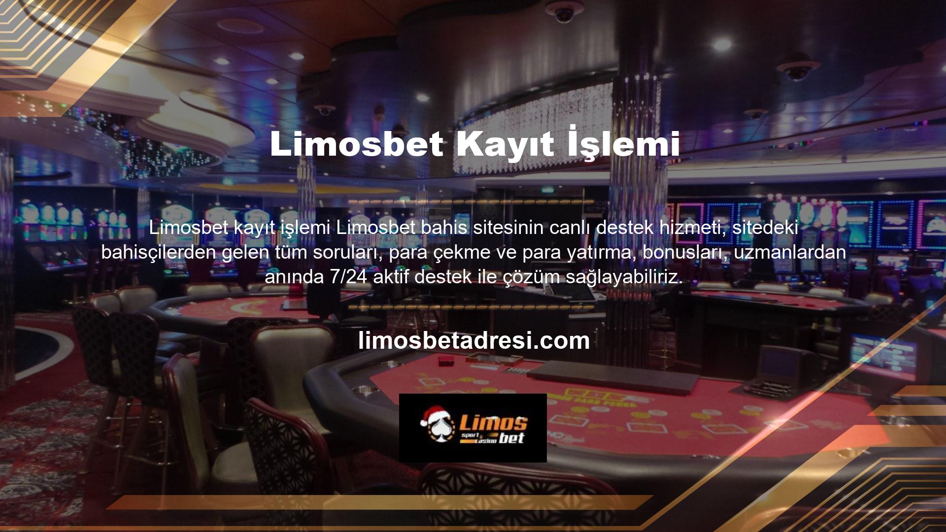 Lisanslı bir site olan Limosbet bahis oynayarak hem eğlenebilir hem de para kazanabilirsiniz