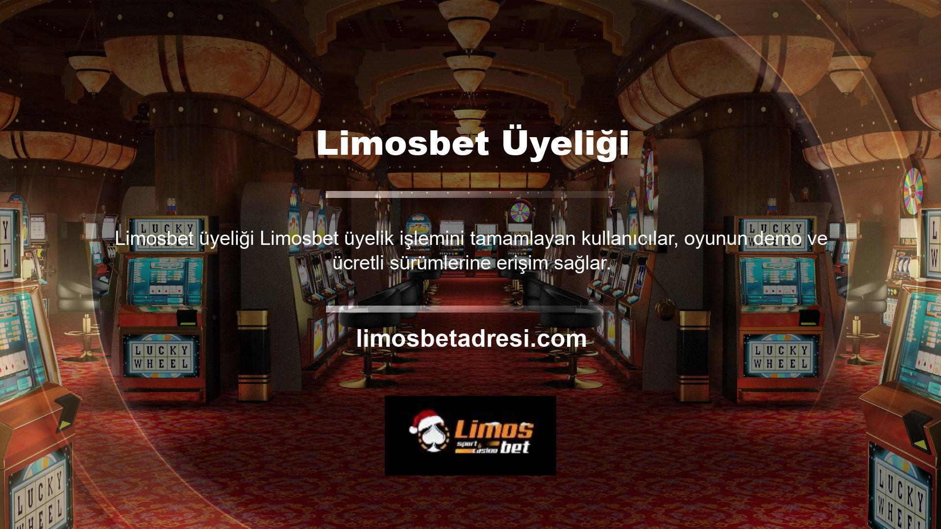 Oyunu kazanmak isteyen kullanıcılar, Limosbet güncel web sitesi adresini ziyaret ederek veya cep telefonuna indirerek birkaç basit adımda üyelik işlemini tamamlayabilirler