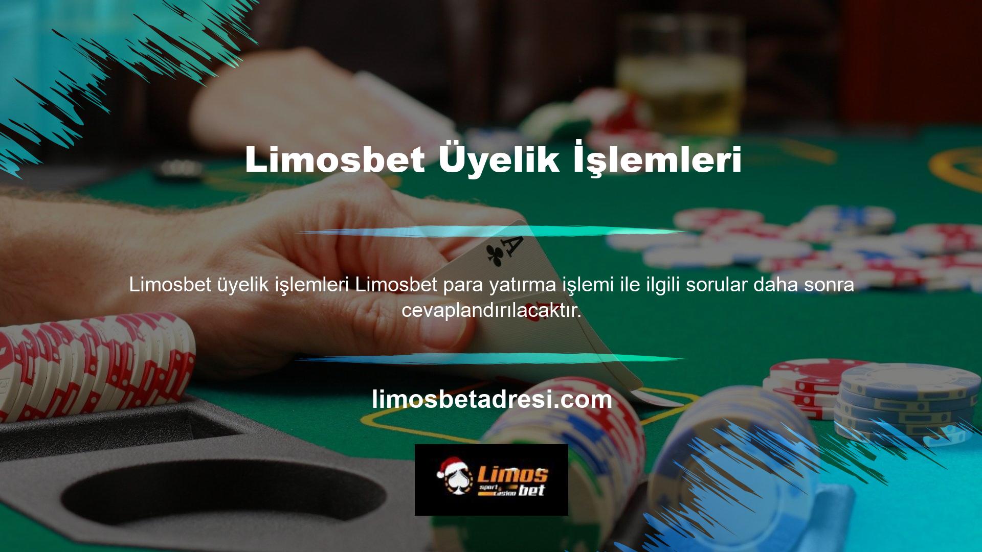 Limosbet üyenizin para yatırma işlemlerini bahis oynamak istediğiniz kişiye kolaylıkla aktarabilir veya canlı bahis ofisimizin casino hizmetlerinden yararlanabilirsiniz
